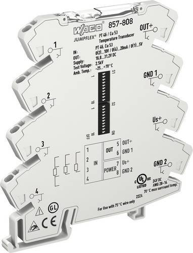 WAGO 857-808 Messumformer in Weiß - Bild 1