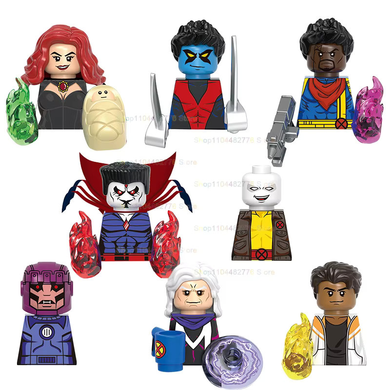 DR.TONG Marvel Blind Box Film-Mini-Actionfiguren Bausteine, Lernspielzeug - Bild 3