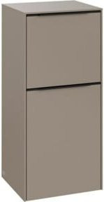 Villeroy & Boch Subway 3.0 Seitenschrank für das Badezimmer, Grau/Blau Matt, B/T/H: 40 x 36,2 x 86 cm - Bild 1