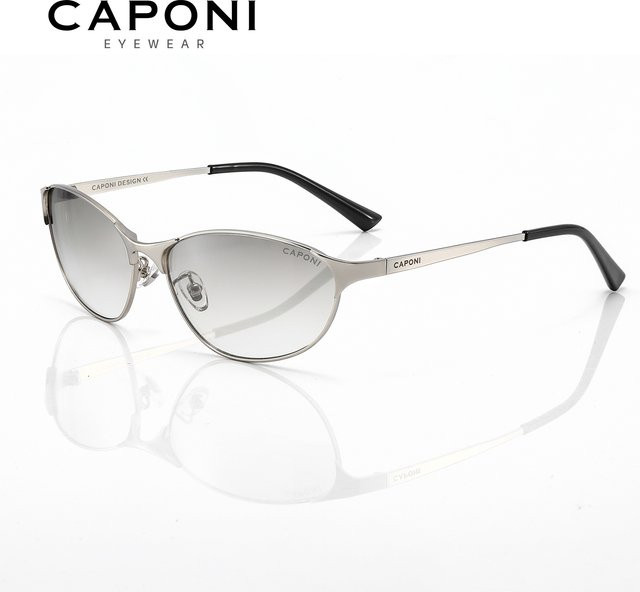 CAPONI CP35011 Sonnenbrille Cat Eye, Acetat, Blau, Damen, Vollrand - Bild 1