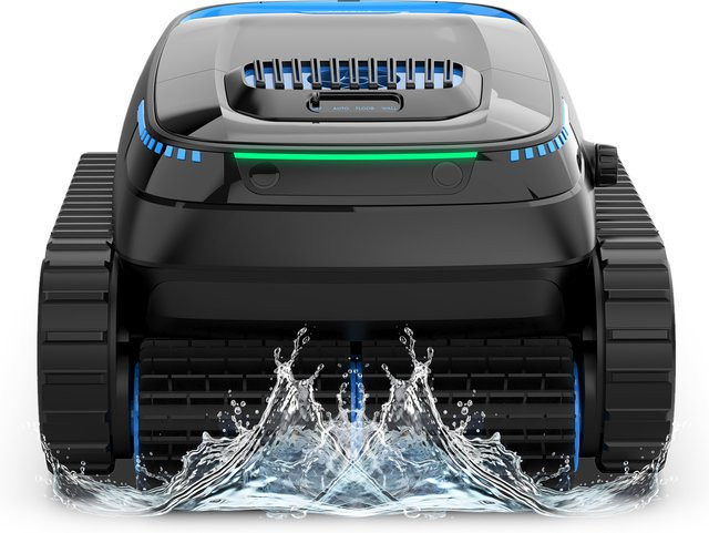 AIRROBO CP20 Poolroboter in Schwarz mit Smart Navigation für Wand- und Bodenreinigung - Bild 1