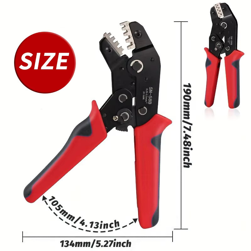 SN-58B Draht-Ratschen-Crimpzange mit offenem Zylinder für professionelle Crimping-Projekte - Bild 3