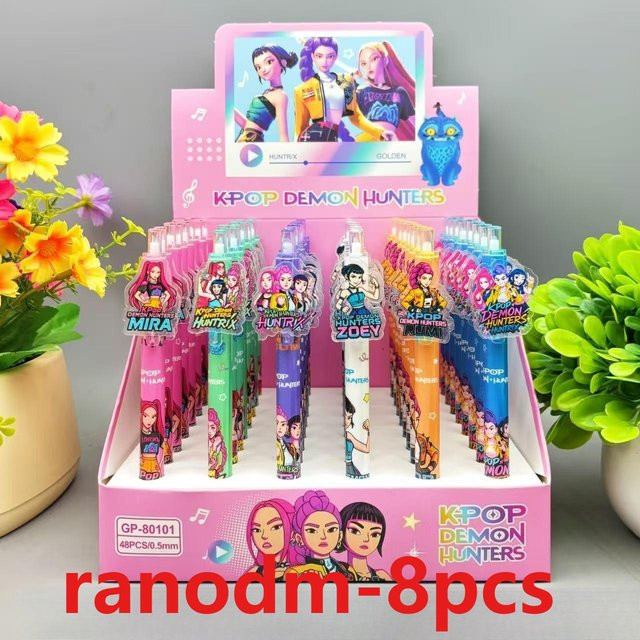 Yiran toy 1 K-POP Gelstift Dämonenjäger mit schwarzer Tinte und 0,5 mm Spitze in verschiedenen Farben - Bild 1