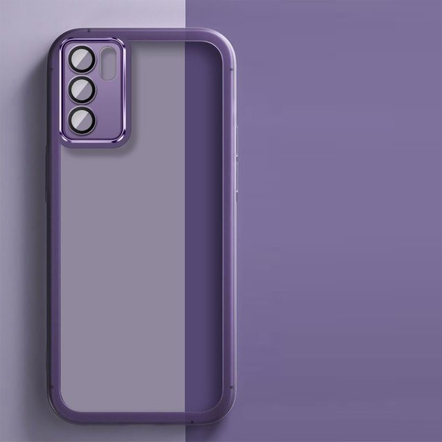 Silikon Schutzhülle für OPPO Reno5 Lite, Reno5F, Reno5Z, A94 4G/5G, A95 und F19 Pro/Pro Plus in Lila - Bild 1