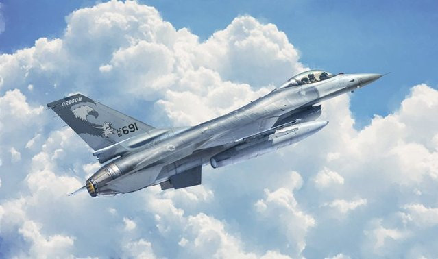 Italeri F-16A Fighting Falcon, Modell, 1:48 - Bild 1