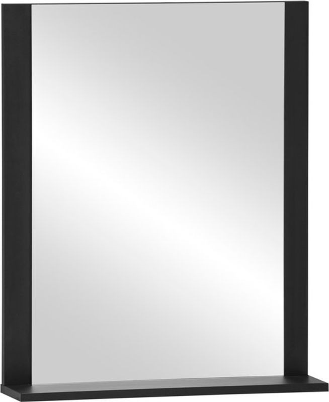 SCHILDMEYER Wandspiegel Edda modern schwarz mit Ablage B/H/T: 59,6 x 71,1 x 12,3 cm - Bild 1