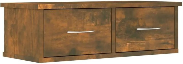 vidaXL Wandschrank aus Holzwerkstoff in Räuchereiche, Braun, B/T/H: 60 x 26 x 18,5 cm - Bild 1