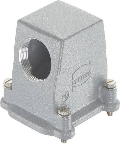 Harting Tüllengehäuse 19390060527 aus Aluminium in Grau - Bild 1