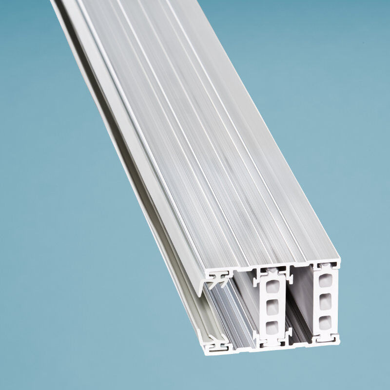Scobalit Thermo Rand Verlegeprofil aus Aluminium in Silber für 25 mm Stegplatten, Breite: 6 cm - Bild 1