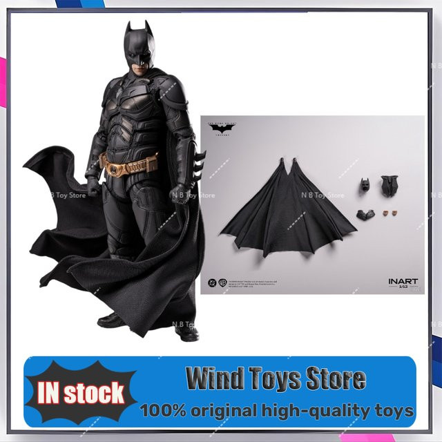 INART Batman Dark Knight Actionfigur, 1/12, Zubehör-Set - Bild 1