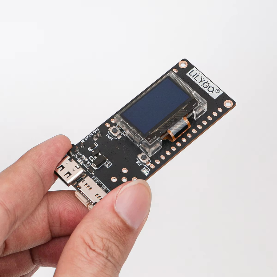 LILYGO T3S3 V1.3 ESP32-S3 LoRa Meshtastic Dev Board mit SX1262 Modul, WiFi, Bluetooth und GPS in Schwarz - Bild 3