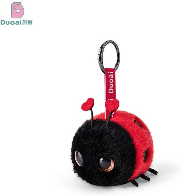 Binchi Fitness Schlüsselanhänger Insekten-Serie, Biene, Marienkäfer, Kakerlaken, Spinne, black, Unisex - Bild 1