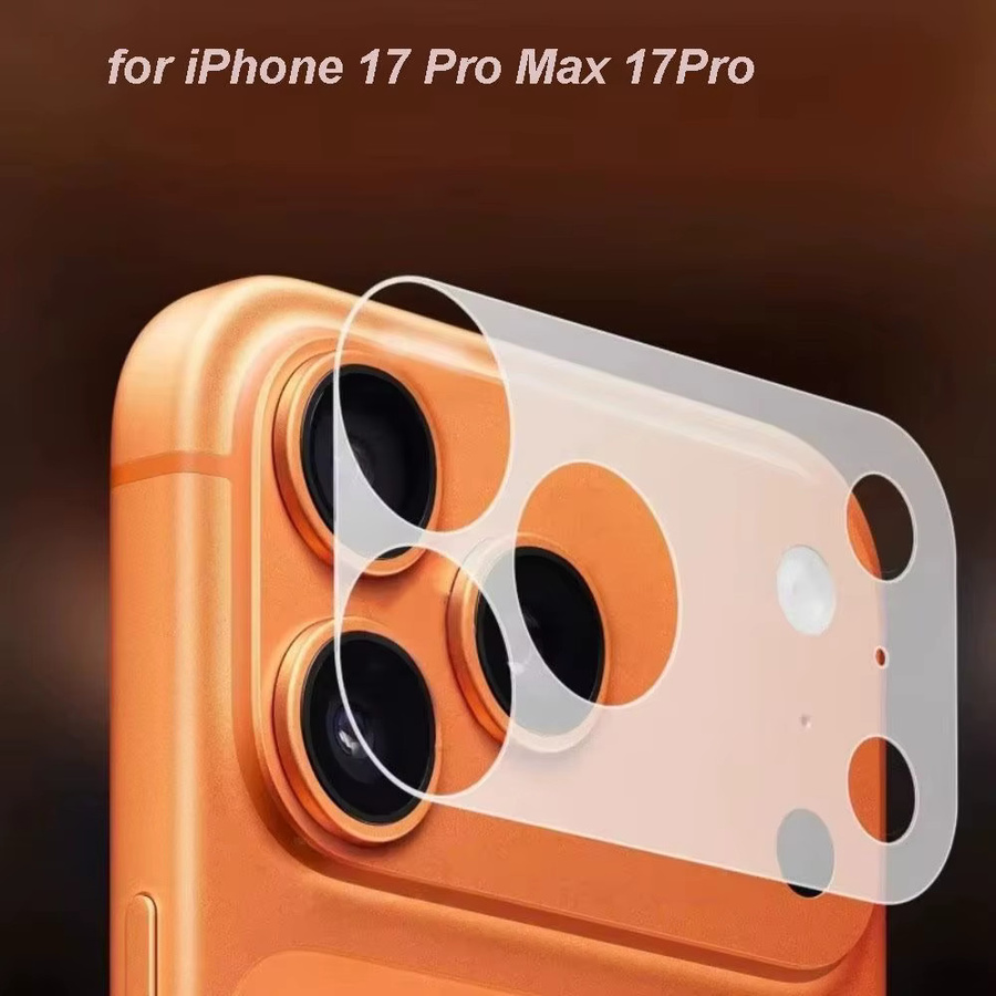 Full Cover Lens Schutzfolie Matte Frosted Anti Scratch für Apple iPhone 17, iPhone 17 Air und iPhone 17 Pro Max in Transparent - Bild 1