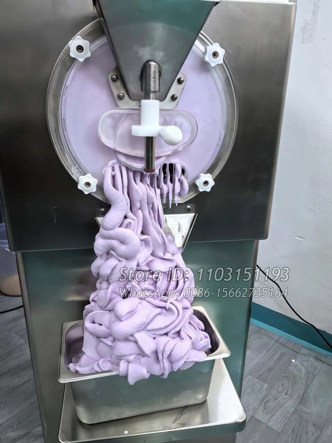 KOAL Kommerzielle italienische Hochleistungs-Batch-Gefriermaschine für Eiscreme und Gelato in Silber aus Edelstahl mit 5 Programmen - Bild 4