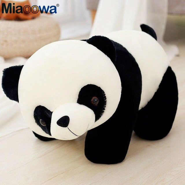 Binchi Keji Travel Riesenpanda Bär, Plüsch Stofftier Puppe, 20cm, Weiß, ab 12 Jahren - Bild 1