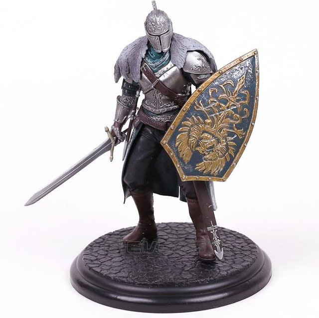 Dark Souls Schwarzer Ritter Actionfiguren, Artorias Solaire Zwiebelritter, Figur Statue, ab 14 Jahren - Bild 1