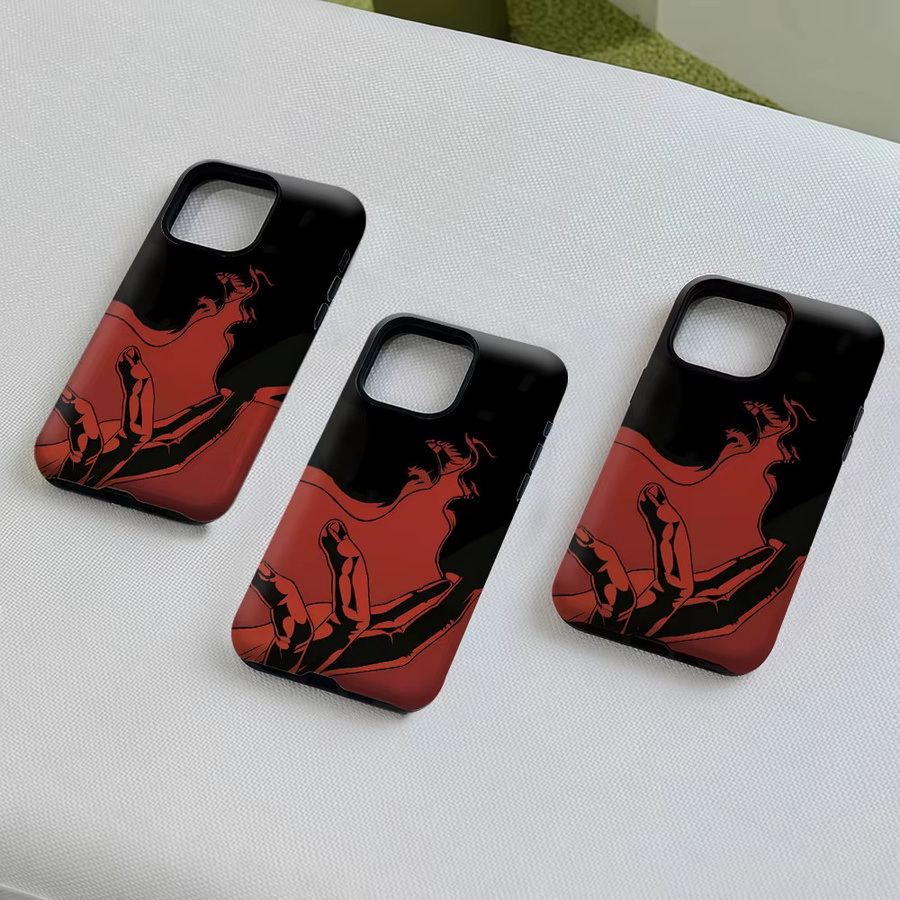 Scarlet Shadow Robuste Doppel-Schicht Handyhülle mit Magnetfunktion für iPhone 17 16 15 14 13 Pro Max Plus - Bild 5