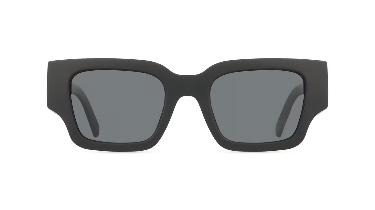 Le Specs ATLANTIS Sonnenbrille, Vollrand, quadratisch, Unisex, schwarz, grau - Bild 1