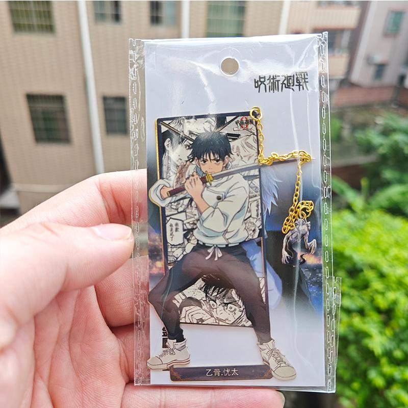 12 Stück Anime Metall Lesezeichen mit Hohl-Design als Journaling Anhänger und Buchclips in Multicolour - Bild 3