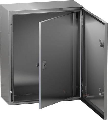 Schneider Electric NSYPIN43 Innentür für Spacial WM Gehäuse, Stahl, Farbe: Grau, B: 30 cm, H: 40 cm - Bild 1