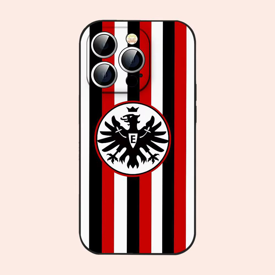 Eintracht Frankfurt Handyhülle Schwarz passend für Apple iPhone 17 16 15 14 13 11 Pro Max Plus X Xr Xs Max 13 Mini - Bild 7