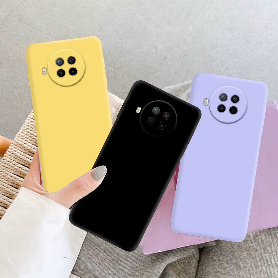 Xiaomi Handyhülle aus weichem Silikon TPU für Xiaomi 10T Lite und Xiaomi 10i 5G in Gelb und Multicolour - Bild 2