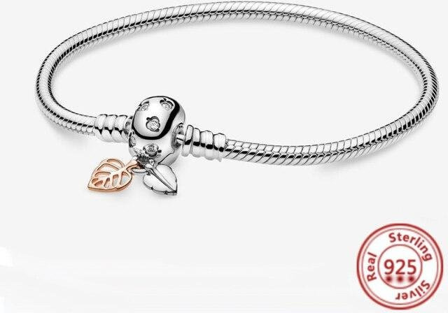 Allbestart Armband 925 Silber, Perle, Weiß, Damen, 19cm - Bild 1