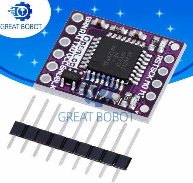 Serieller Openlog-Datenlogger von baishundianzi: Micro-SD-Modul für Arduino-Projekte mit Unterstützung für Naze32, F3 Blackbox und ATmega328 - Bild 1