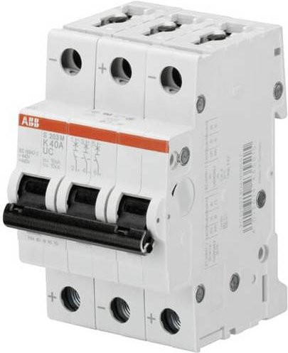 ABB S203M-Z2UC Leitungsschutzschalter 3-polig 2A 400V 2CDS273061R0278 - Bild 1