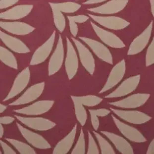 House Doctor Geschenkpapier Raft in Bordeaux und Beige, Breite: 35 cm, Länge: 500 cm - Bild 1