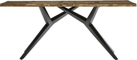 SIT Tisch TABLES & CO aus Holz und Metall in Schwarz, Höhe: 73 cm, Tiefe: 100 cm - Bild 1