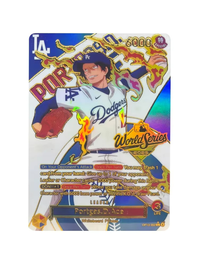 Bandai One Piece Sammelkarten Portgas D Ace, Spielzeug - Bild 2
