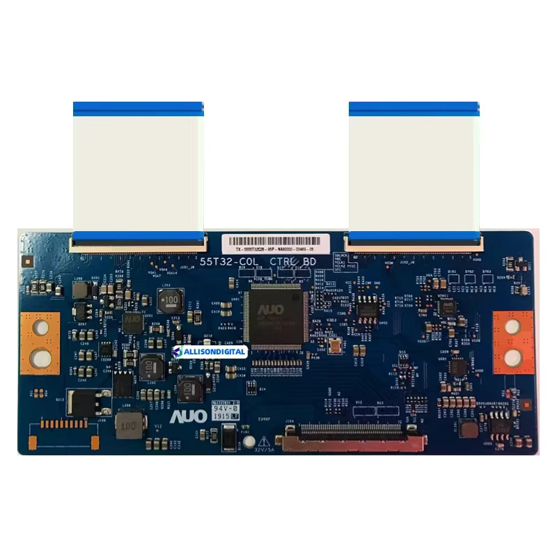 AUO Tcon Board für 55 Zoll 4K UHD Fernseher Modell 55T32-C0L in Blau - Bild 2