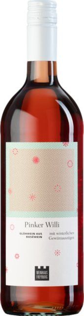 Weinhaus Freyburg Pinker Willi Roséwein, Saale-Unstrut, 1 l - Bild 1