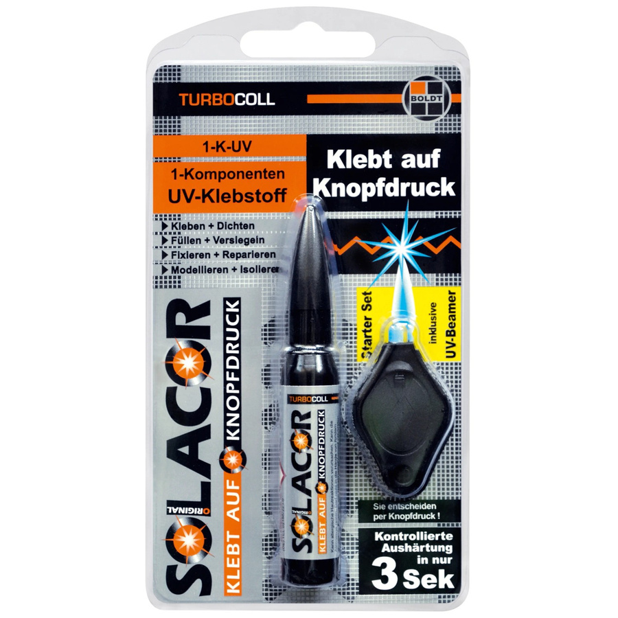 Boldt Solacor Rocket UV-Kleber TurboFix transparent 5 g - Bild 2