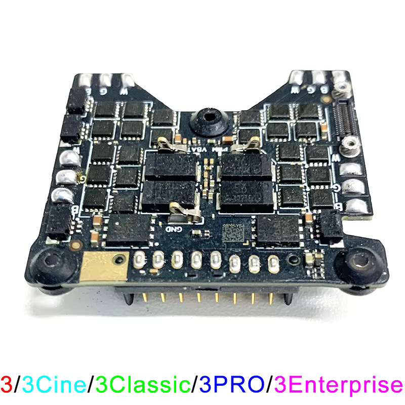 DJI Mavic 3 Enterprise Ersatzteil-Set mit GPS-Modul, GPS-Kabel, ESC-Karte, ESC-Kabel und Motorplatine in Schwarz - Bild 1
