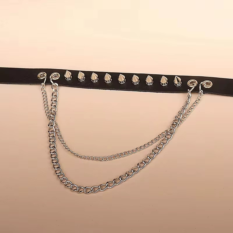 YUMEI Halskette, Choker, Silber, Unisex - Bild 2
