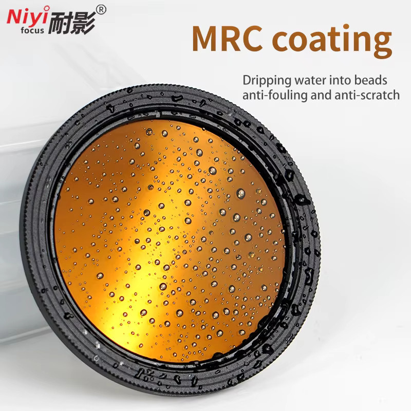 NiYi Magnetischer Filter-Schnellverschluss-Frontfilter Set in Schwarz für UV, ND8, ND64, CPL, Starlight Streak und Black Mist in den Größen 52 mm, 58 mm, 67 mm und 77 mm - Bild 4