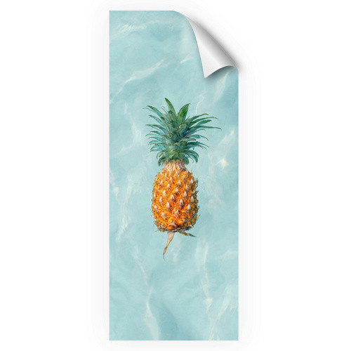 mySPOTTI Duschrückwand-Panel fresh Ananas in Blau, Höhe: 255 cm, Breite: 100 cm - Bild 2