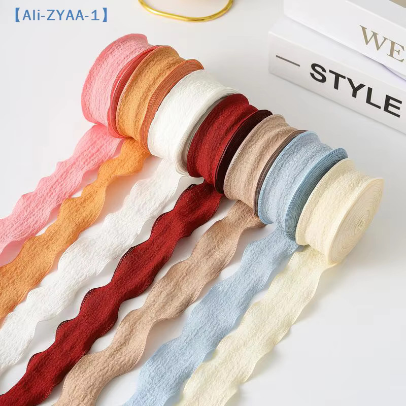 ZYAA Fischschwanz-Garnband aus Textil für Dekorationen und Geschenke, rot und mehrfarbig - Bild 2