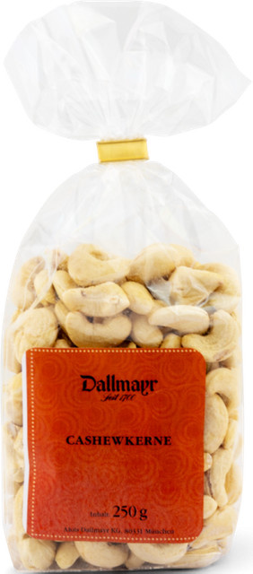 Dallmayr Cashewkerne natur 250 g - Bild 1