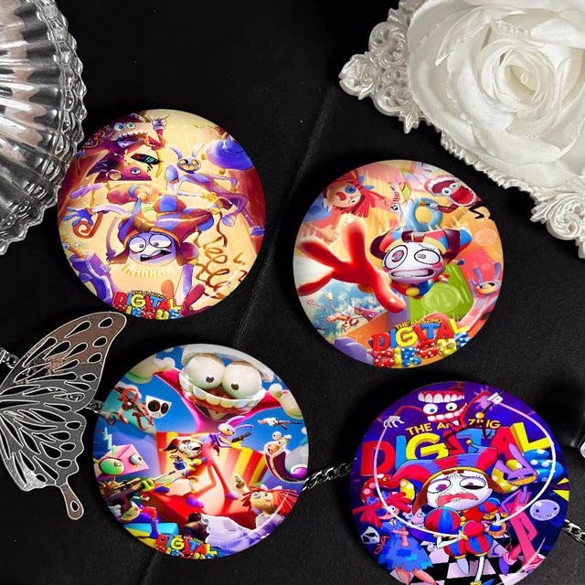 Brosche Anime The Amazing Digital Circus Button Pins - Bild 1
