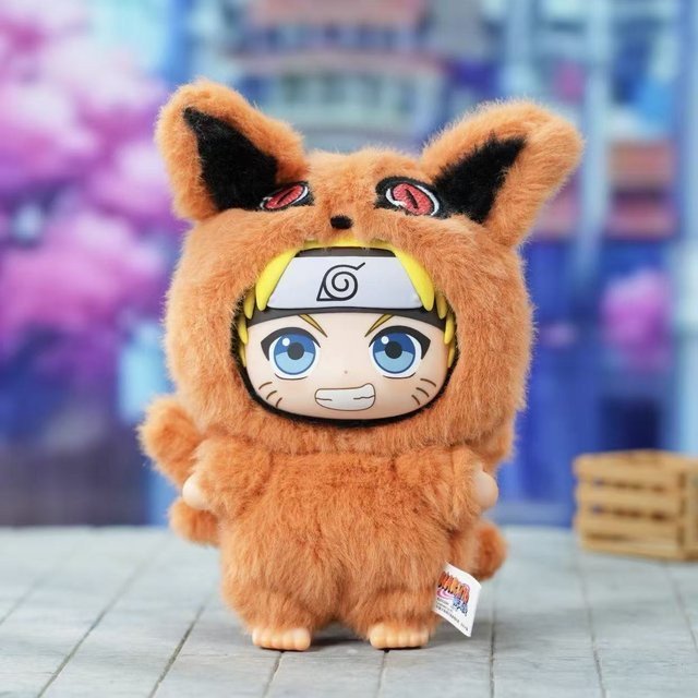 Bandai Naruto Shippuden Beast Party Plüschpuppe Blind Box, Rucksack-Anhänger - Bild 1