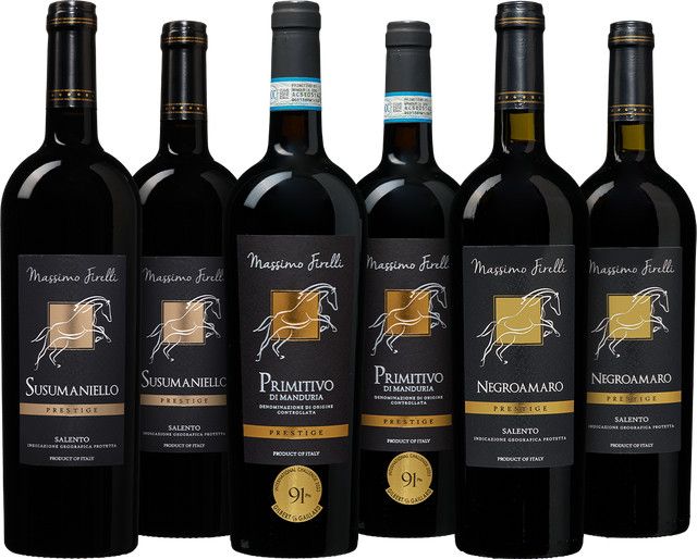 Massimo Firelli Rotwein, Italien (Apulien), 0,75 l - Bild 1