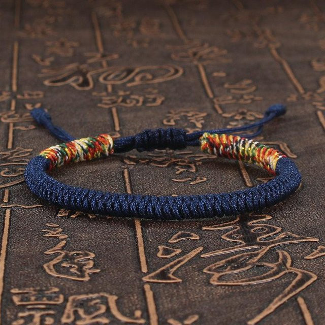 Armband Rd lala, King Kong Knoten, navy blau, Unisex - Bild 1