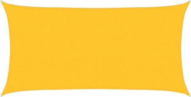 Furnicato Sonnensegel aus HDPE in Gelb, Rechteckig, B x T: 4,5 x 2,5 m - Bild 1