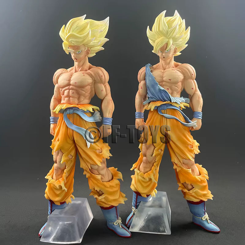 Bandai Dragon Ball Z Son Goku Super Saiyajin Figur aus Kunststoff, mehrfarbig, Höhe: 28 cm bis 43 cm - Bild 3