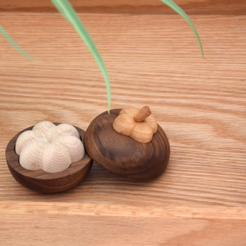 Yiran Furniture Shanzhu Aromatherapie-Duft aus Walnussholz in Braun zur dekorativen feuerfreien Aromatherapie für dein Zuhause - Bild 3