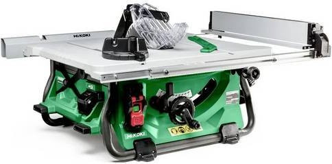 HiKOKI C3610DRJ Akku-Tischkreissäge in Grün mit 255 mm Sägedurchmesser und 30 mm Bohrtiefe, 36 V/DC - Bild 1