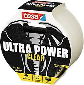 tesa Montageband Ultra Power Clear, transparent, B: 48 mm, L: 20 m - Bild 1